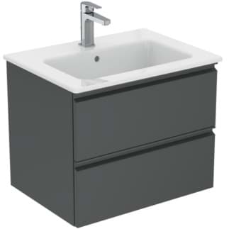 IDEAL STANDARD Umyvadlový balíček Connect E antracit matný K8698Y2, obrázek 1
