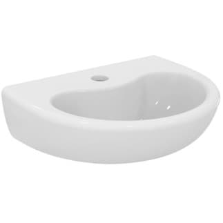 IDEAL STANDARD Contour 21 Školní umyvadlo 400x330 mm, s 1 otvorem pro baterii, bez přepadu #S263901 - Bílá (Alpine), obrázek 3