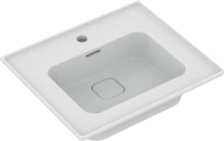 IDEAL STANDARD Nábytkové umyvadlo Strada II 540x460 mm, s 1 otvorem pro baterii, s otvorem pro přepad (štěrbinové) #T298801 - Bílá (Alpine), obrázek 5
