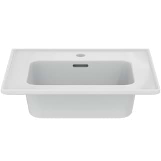 IDEAL STANDARD Nábytkové umyvadlo Strada II 540x460 mm, s 1 otvorem pro baterii, s otvorem pro přepad (štěrbinové) #T298801 - Bílá (Alpine), obrázek 6