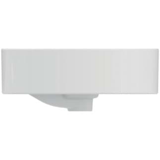 IDEAL STANDARD Strada II umyvadlo na desku 450x450 mm, bez otvoru pro baterii, s otvorem pro přepad (štěrbinové) #T2961MA - Bílá (Alpine) s Ideal Plus, obrázek 5