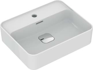 IDEAL STANDARD Strada II umyvadlo na desku 500x400 mm, s 1 otvorem pro baterii, s otvorem pro přepad (štěrbinové) #T2966MA - Bílá (Alpine) s Ideal Plus, obrázek 6