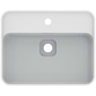 IDEAL STANDARD Strada II umyvadlo na desku 500x400 mm, s 1 otvorem pro baterii, s otvorem pro přepad (štěrbinové) #T2966MA - Bílá (Alpine) s Ideal Plus, obrázek 1