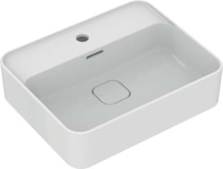 IDEAL STANDARD Strada II umyvadlo na desku 500x400 mm, s 1 otvorem pro baterii, s otvorem pro přepad (štěrbinové) #T2966MA - Bílá (Alpine) s Ideal Plus, obrázek 4