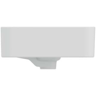 IDEAL STANDARD Strada II umyvadlo na desku 500x400 mm, bez otvoru pro baterii, s otvorem pro přepad (štěrbinové) #T2965MA - Bílá (Alpine) s Ideal Plus, obrázek 5