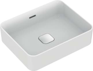 IDEAL STANDARD Strada II umyvadlo na desku 500x400 mm, bez otvoru pro baterii, s otvorem pro přepad (štěrbinové) #T2965MA - Bílá (Alpine) s Ideal Plus, obrázek 2
