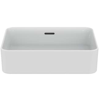 IDEAL STANDARD Strada II umyvadlo na desku 500x400 mm, bez otvoru pro baterii, s otvorem pro přepad (štěrbinové) #T2965MA - Bílá (Alpine) s Ideal Plus, obrázek 3