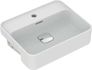 IDEAL STANDARD Strada II Polozapuštěné umyvadlo 500x400 mm, s 1 otvorem pro baterii, s otvorem pro přepad (štěrbinový) #T2993MA - Bílá (Alpine) s Ideal Plus, obrázek 6
