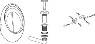 IDEAL STANDARD Připojení adaptéru #RV07167 - Neutrální, obrázek 1
