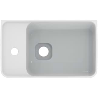 IDEAL STANDARD Umyvadlo Strada II 450x270 mm, s 1 otvorem pro baterii, s přepadovým otvorem (štěrbinové) #T299501 - Bílá (Alpine), obrázek 1