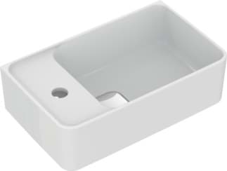 IDEAL STANDARD Umyvadlo Strada II 450x270 mm, s 1 otvorem pro baterii, s přepadovým otvorem (štěrbinové) #T299501 - Bílá (Alpine), obrázek 2