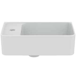 IDEAL STANDARD Umyvadlo Strada II 450x270 mm, s 1 otvorem pro baterii, s přepadovým otvorem (štěrbinové) #T299501 - Bílá (Alpine), obrázek 3