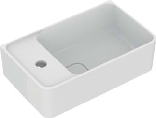 IDEAL STANDARD Umyvadlo Strada II 450x270 mm, s 1 otvorem pro baterii, s přepadovým otvorem (štěrbinové) #T299501 - Bílá (Alpine), obrázek 4