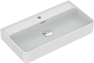 IDEAL STANDARD Umyvadlo Strada II 800x430 mm, leštěné, s 1 otvorem pro baterii, s otvorem pro přepad (štěrbinové) #T364501 - Bílá (Alpine), obrázek 3
