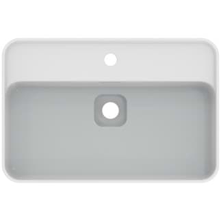IDEAL STANDARD Strada II umyvadlo na desku 600x400 mm, s 1 otvorem pro baterii, s otvorem pro přepad (štěrbinové) #T2998MA - Bílá (Alpine) s Ideal Plus, obrázek 6