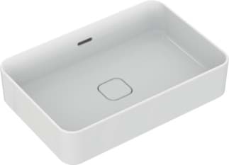 IDEAL STANDARD Strada II umyvadlo na desku 600x400 mm, bez otvoru pro baterii, s otvorem pro přepad (štěrbinové) #T2999MA - Bílá (Alpine) s Ideal Plus, obrázek 6