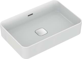 IDEAL STANDARD Strada II umyvadlo na desku 600x400 mm, bez otvoru pro baterii, s otvorem pro přepad (štěrbinové) #T2999MA - Bílá (Alpine) s Ideal Plus, obrázek 1