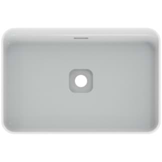 IDEAL STANDARD Strada II umyvadlo na desku 600x400 mm, bez otvoru pro baterii, s otvorem pro přepad (štěrbinové) #T2999MA - Bílá (Alpine) s Ideal Plus, obrázek 4