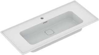 IDEAL STANDARD Strada II nábytkové umyvadlo 1040x460mm, s 1 otvorem pro baterii, s otvorem pro přepad (štěrbinový) #T3004MA - Bílá (Alpine) s Ideal Plus, obrázek 3