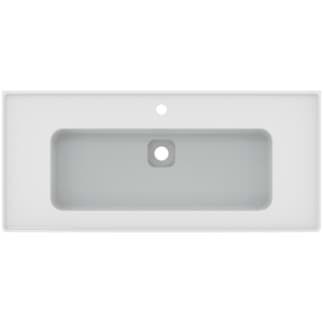 IDEAL STANDARD Strada II nábytkové umyvadlo 1040x460mm, s 1 otvorem pro baterii, s otvorem pro přepad (štěrbinový) #T3004MA - Bílá (Alpine) s Ideal Plus, obrázek 4