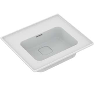 IDEAL STANDARD Strada II nábytkové umyvadlo 540x460mm, bez otvoru pro baterii, s otvorem pro přepad (štěrbinové) #T363201 - Bílá (Alpine), obrázek 3