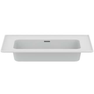 IDEAL STANDARD Strada II nábytkové umyvadlo 840x460mm, bez otvoru pro baterii, s otvorem pro přepad (štěrbinové) #T363401 - Bílá (Alpine), obrázek 3