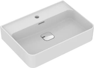 IDEAL STANDARD Umyvadlo Strada II 600x430 mm, leštěné, s 1 otvorem pro baterii, s otvorem pro přepad (štěrbinové) #T364401 - Bílá (Alpine), obrázek 2