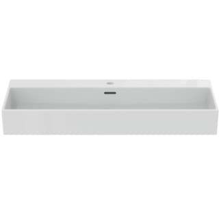 IDEAL STANDARD Extra umyvadlo 1000x450mm, leštěné, s 1 otvorem pro baterii, s otvorem pro přepad (štěrbinové) #T3905MA - Bílá (Alpine) s Ideal Plus