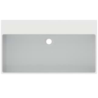 IDEAL STANDARD Extra umyvadlo 815x450 mm, bez otvoru pro baterii, s otvorem pro přepad (štěrbinové) #T3898MA - Bílá (Alpine) s Ideal Plus