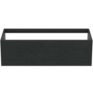 IDEAL STANDARD Toaletní skříňka Conca 1200x505 mm, s 1 výsuvnou zásuvkou s tichým zavíráním #T3933Y4 - fládrovaný dub