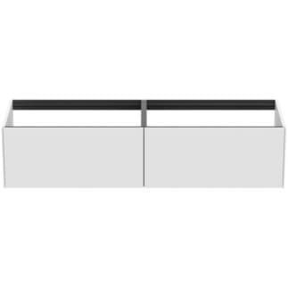 IDEAL STANDARD Toaletní skříňka Conca 1585x505 mm, se 2 výsuvnými zásuvkami s tichým zavíráním #T3984Y1 - Bílá matná