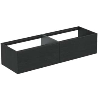 IDEAL STANDARD Toaletní skříňka Conca 1585x505 mm, se 2 výsuvnými zásuvkami s tichým zavíráním #T3984Y4 - fládrovaný dub