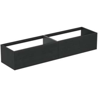 IDEAL STANDARD Toaletní skříňka Conca 1985x505 mm, se 2 výsuvnými zásuvkami s tichým zavíráním #T3987Y4 - fládrovaný dub