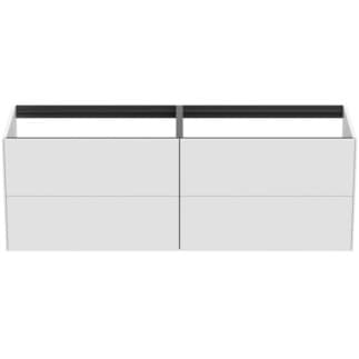 IDEAL STANDARD Toaletní skříňka Conca 1585x505 mm, se 4 výsuvnými zásuvkami s tichým zavíráním #T3990Y1 - Bílá matná