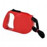 Samonavíjecí vodítko na psa do 10kg, 3,5m, červené #150012099