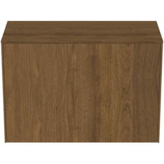 IDEAL STANDARD Toaletní skříňka Conca 802x373 mm, s 1 výsuvnou zásuvkou s tichým zavíráním, s horní deskou #T4318Y5 - tmavý ořech