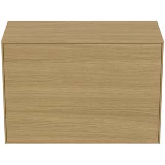 IDEAL STANDARD Toaletní skříňka Conca 802x373 mm, s 1 výsuvnou zásuvkou (s tichým zavíráním), s umyvadlovou deskou #T4318Y6 - světlý dub