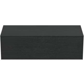 IDEAL STANDARD Toaletní skříňka Conca 1202x505 mm, s 1 výsuvnou zásuvkou push-open (soft-close), s umyvadlovou deskou #T4314Y4 - fládrovaný dub