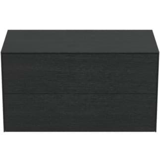 IDEAL STANDARD Toaletní skříňka Conca 1002x505 mm, se 2 výsuvnými zásuvkami s tichým zavíráním, s horní deskou umyvadla #T4323Y4 - fládrovaný dub