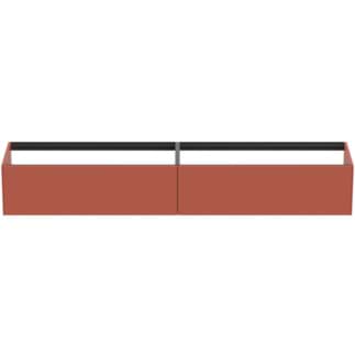 IDEAL STANDARD Toaletní skříňka Conca 2385x505 mm, se 2 výsuvnými zásuvkami s tichým zavíráním #T4333Y3 - Sunset matt