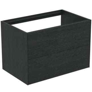 IDEAL STANDARD Toaletní skříňka Conca 800x505 mm, se 2 výsuvnými zásuvkami s tichým zavíráním #T4356Y4 - fládrovaný dub
