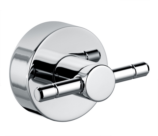 KREINER HAMBURG háček na ručník dvojitý - chrom