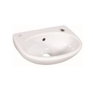 IDEAL STANDARD Eurovit umývátko 355x255x155 mm, otvor vpravo E147901 bílá