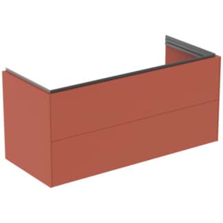 IDEAL STANDARD Toaletní skříňka Conca 1200x505 mm, se 2 výsuvnými zásuvkami s tichým zavíráním #T4576Y3 - Sunset matt