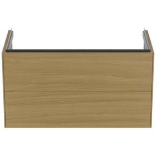 IDEAL STANDARD Toaletní skříňka Conca 1000x505 mm, se 2 výsuvnými zásuvkami s tichým zavíráním #T4575Y6 - světlý dub