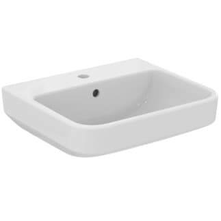 IDEAL STANDARD i.life B umyvadlo 500x440mm, s 1 otvorem pro baterii, s otvorem pro přepad (kulatý) #T4609HY - Bílá (SmartGuard)