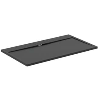 IDEAL STANDARD Obdélníková sprchová vanička Ultra Flat S i.life 1400x800 mm, v jedné rovině s podlahou #T5224FV - břidlice