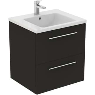 IDEAL STANDARD i.life B toaletní skříňka 600x505 mm, se 2 výsuvy s měkkým zavíráním #T5270NV - karbonově šedá