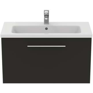 IDEAL STANDARD i.life S toaletní skříňka 800x375mm, s 1 výsuvným mechanismem Soft-Close #T5294NV - karbonově šedá