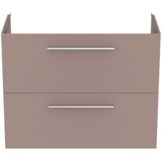 IDEAL STANDARD i.life S toaletní skříňka 800x375mm, se 2 výsuvnými přihrádkami s měkkým zavíráním #T5295NH - Greige